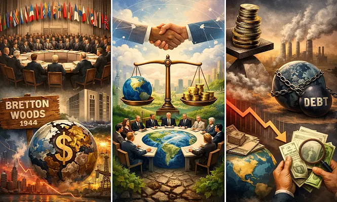 80 عامًا بعد بريتون وودز .. النظام المالي أمام مفترق طرق