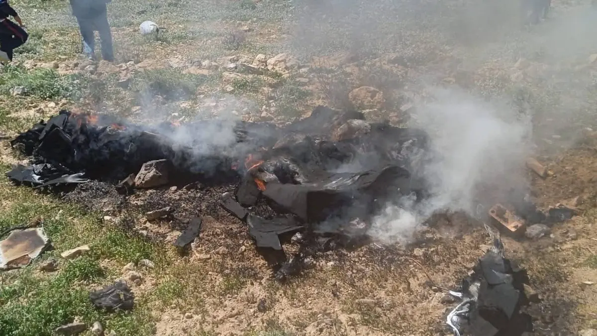 مراسل رؤيا: سقوط طائرة مسيرة في منطقة "شيظم" بالطفيلة والأمن يفرض طوقا