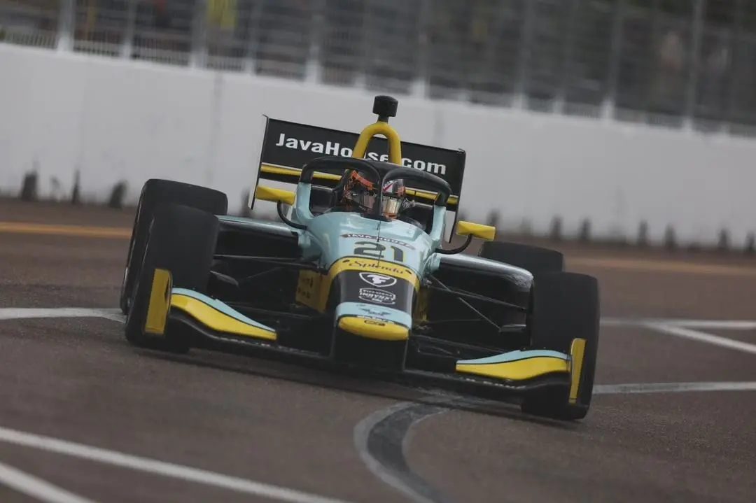 Nikita Johnson rolls to Indy NXT victory in St. Petersburg