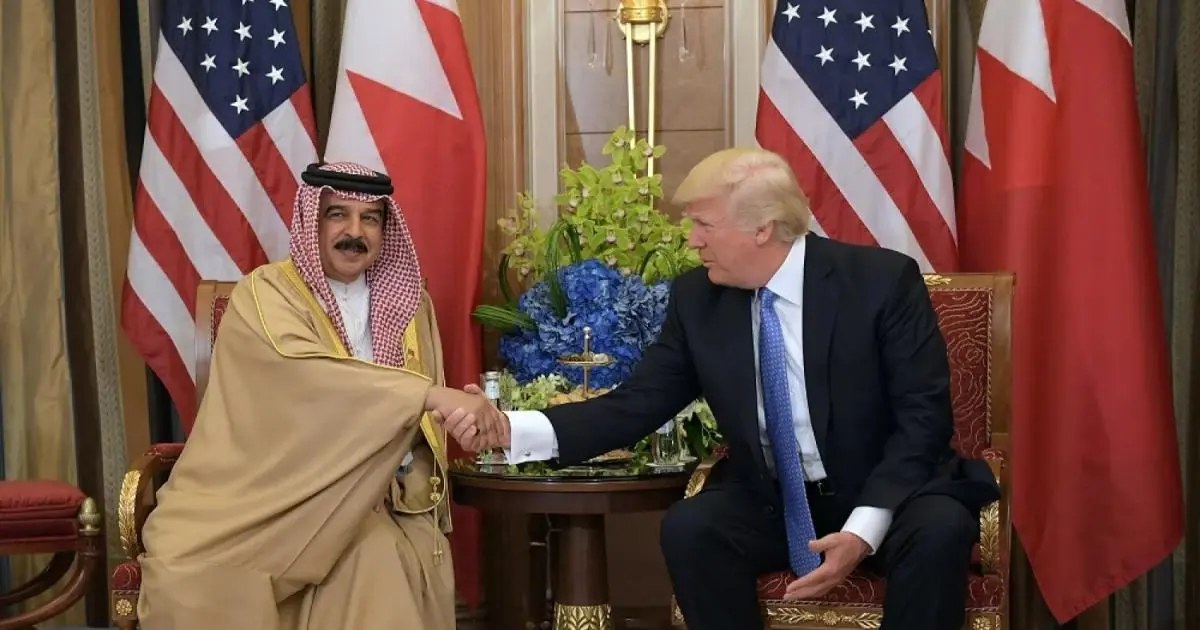 ترامب يؤكد وقوف الولايات المتحدة بجانب البحرين