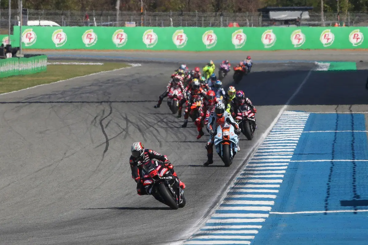 MotoGP Thailand GP: Marco Bezzecchi rebounds to win, tyre drama for Marc Marquez