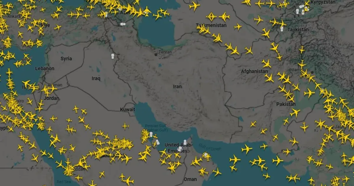 فوضى في حركة الطيران بالشرق الأوسط بعد الهجمات على إيران