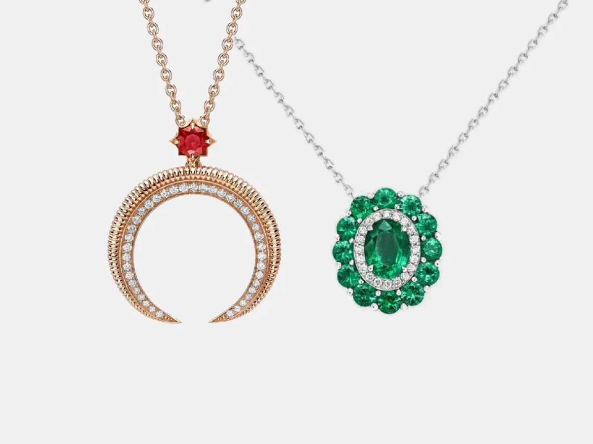 دليل شامل لتنسيق سلاسل وعقود الألماس مع العبايات في إطلالات رمضان 2026