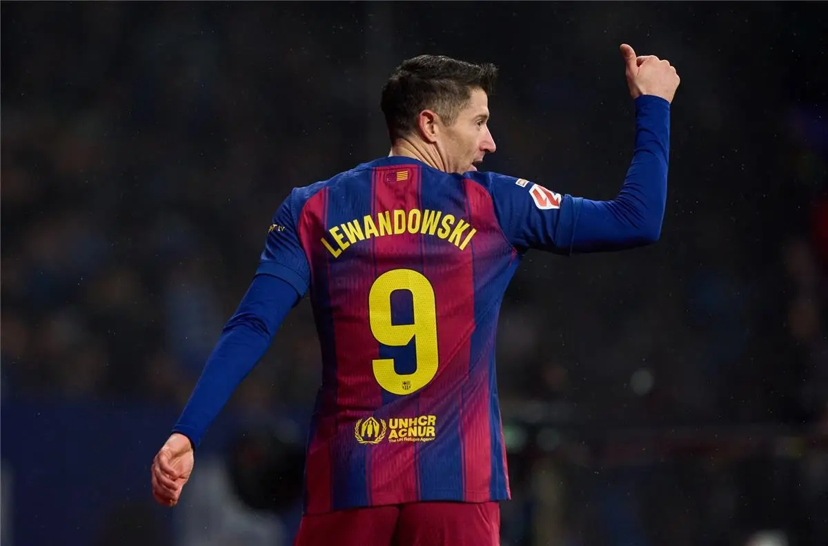 موقف ليفاندوفسكي من المشاركة أمام أتلتيك بلباو في الدوري الإسباني