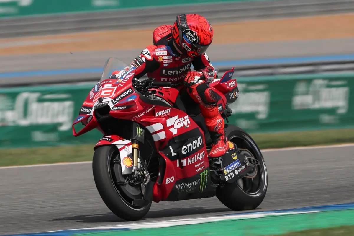 Ducati's four-year MotoGP podium streak ends in nightmare Thai GP