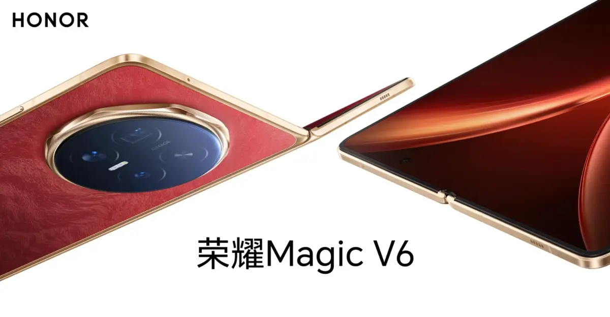 هاتف Honor Magic V6 يكشف عن بطارية رفيعة من السيليكون والكربون قبل الإطلاق