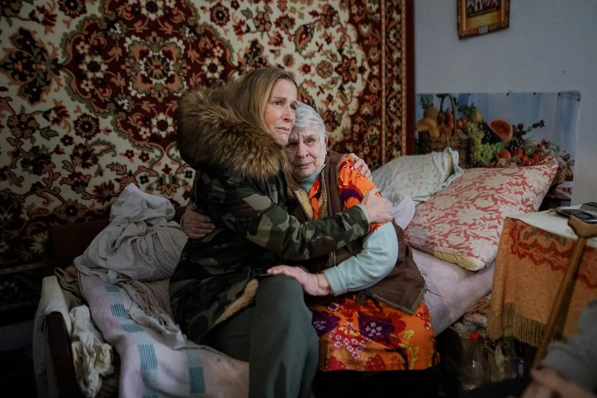 Even in Ukraine’s ghost towns there are people – those who will not leave