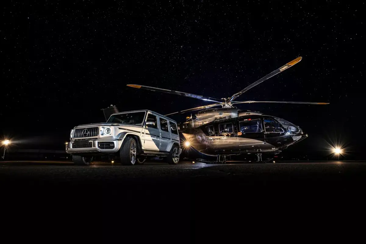 مرسيدس تتعاون مع إيرباص لتقديم هليكوبتر فاخرة بداخلية مايباخ