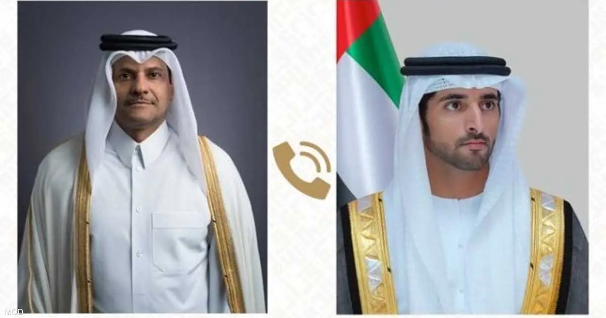 وزيرا دفاع الإمارات وقطر يبحثان التطورات الخطيرة في المنطقة
