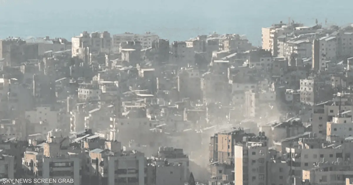 غارات إسرائيلية عنيفة تستهدف الضاحية الجنوبية في بيروت