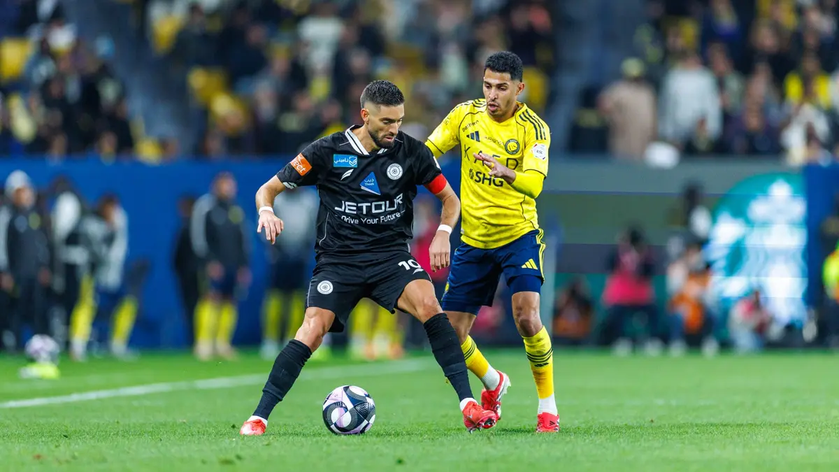 من اللاعبين الفائزين بجوائر شهر فبراير في الدوري السعودي؟