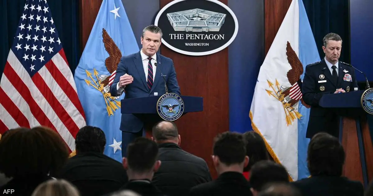 وزير الحرب الأميركي: إيران لن تكون "حربا بلا نهاية"