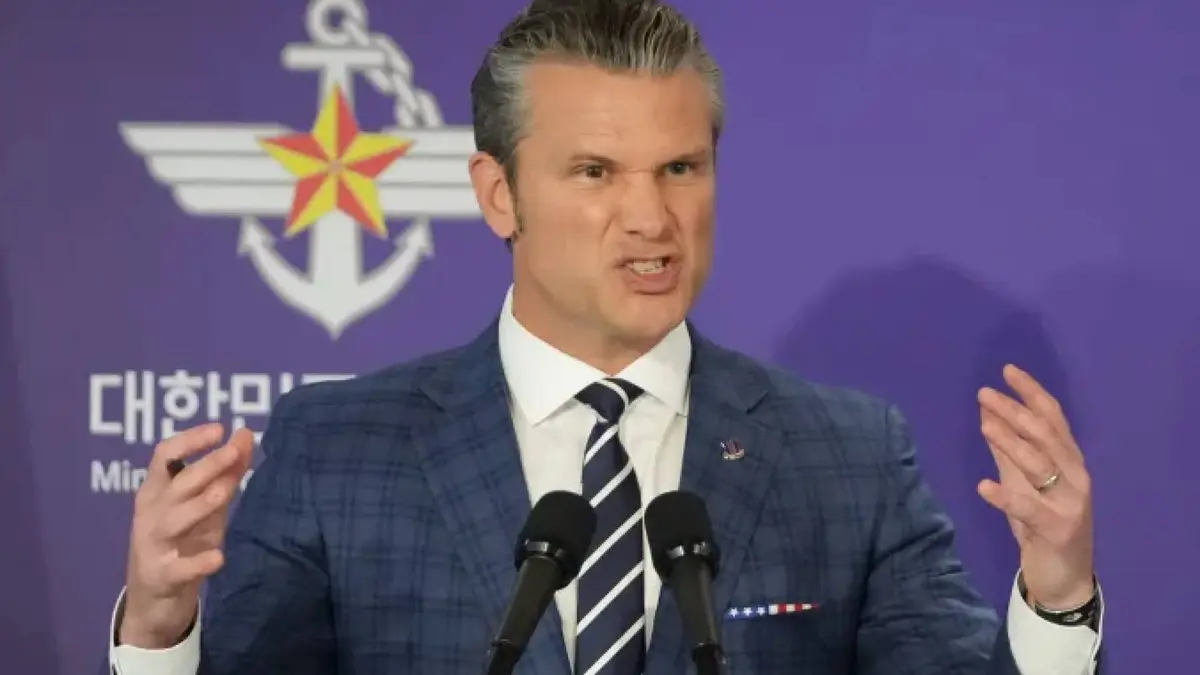 وزير الحرب الأمريكي: سننهي هذه الحرب حسب شروط الرئيس ترمب