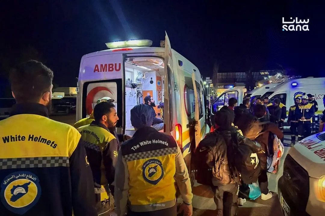 الطوارئ السورية تنفذ خطة استجابة إنسانية للسوريين القادمين من لبنان عبر منفذ جديدة يابوس