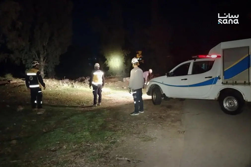 الدفاع المدني السوري: 5 حوادث سقوط أجسام حربية في درعا والقنيطرة دون إصابات