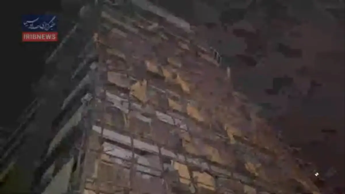 تضرر مستشفى "غاندي" في طهران جراء غارة جوية.. وإجلاء المرضى منها