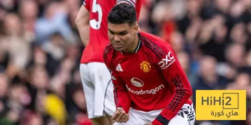 أرقام كاسيميرو أمام بالاس