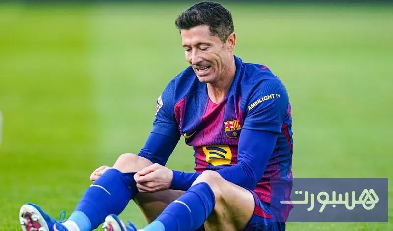 ليفاندوفسكي يغيب أمام أتلتيكو مدريد في نصف نهائي كأس ملك إسبانيا - هسبورت