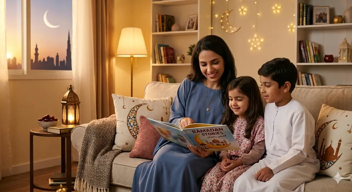 3 قصص طريفة للأطفال بين سن 6-9 في رمضان