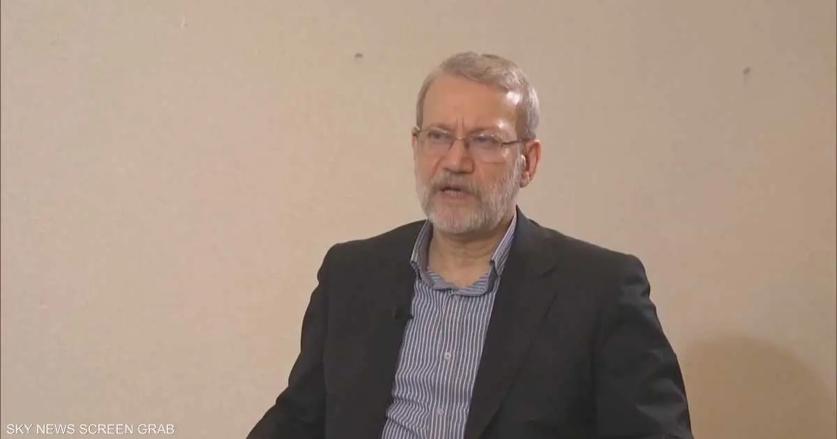 لاريجاني: إيران لن تتفاوض مع الولايات المتحدة