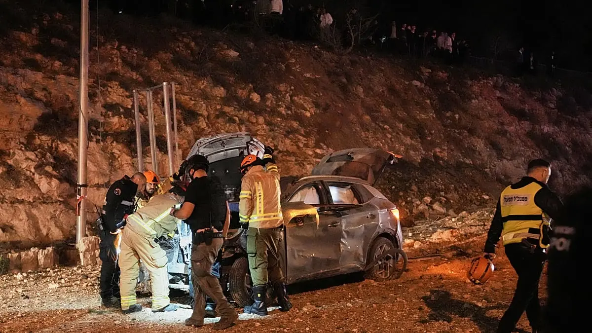 فيديو. صواريخ إيرانية تصيب 5 أشخاص في القدس