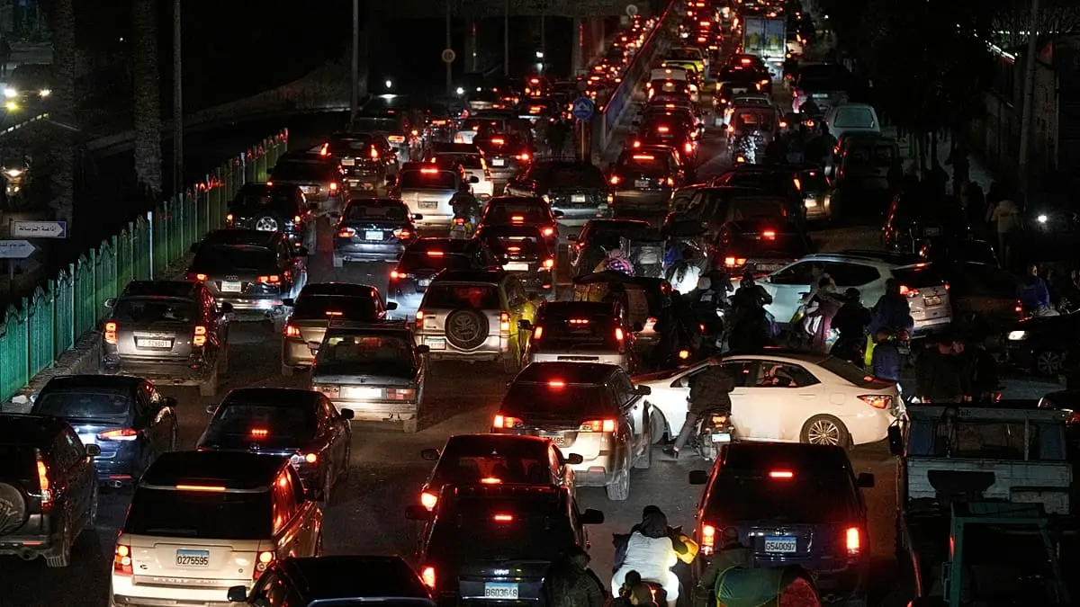 فيديو. نزوح سكان ضواحي بيروت بعد غارات إسرائيلية على حزب الله