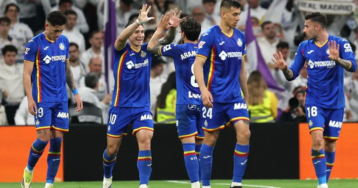 خيتافي يحقق ثاني فوز بتاريخه على ريال مدريد في سانتياغو برنابيو