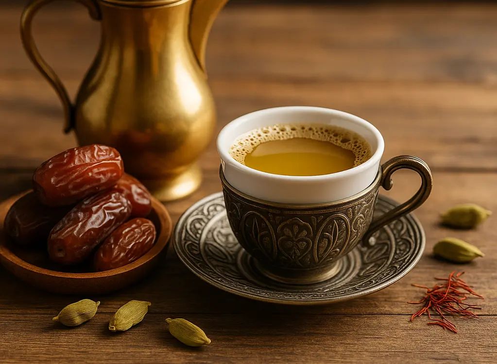 التمور والقهوة السعودية.. ثنائية الكرم وأيقونة الهوية في رمضان 2026