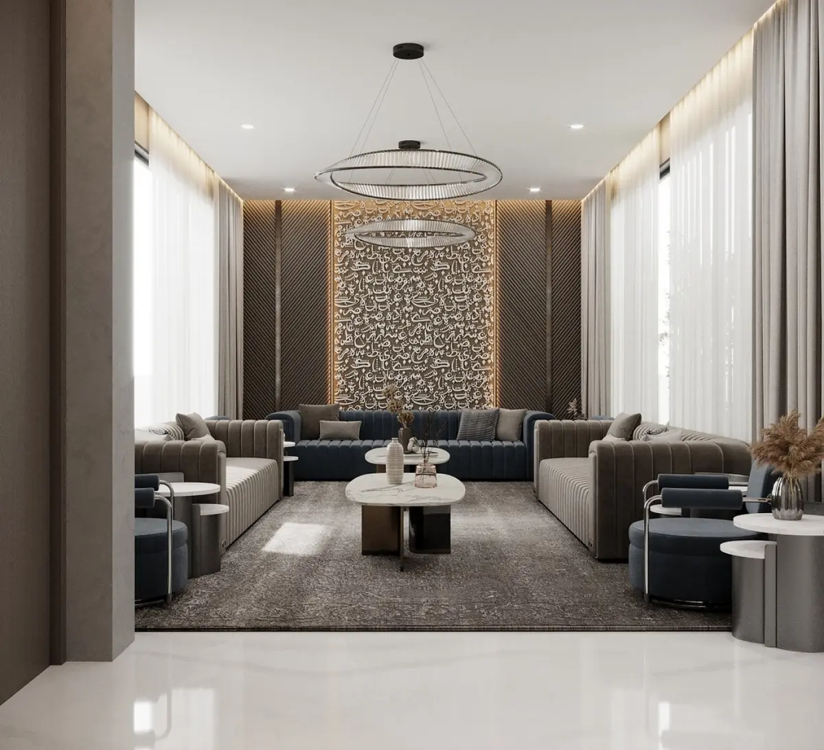 10 طرق جذابة لتنسيق لوحات الخط العربي في ديكور المنزل المعاصر 2026