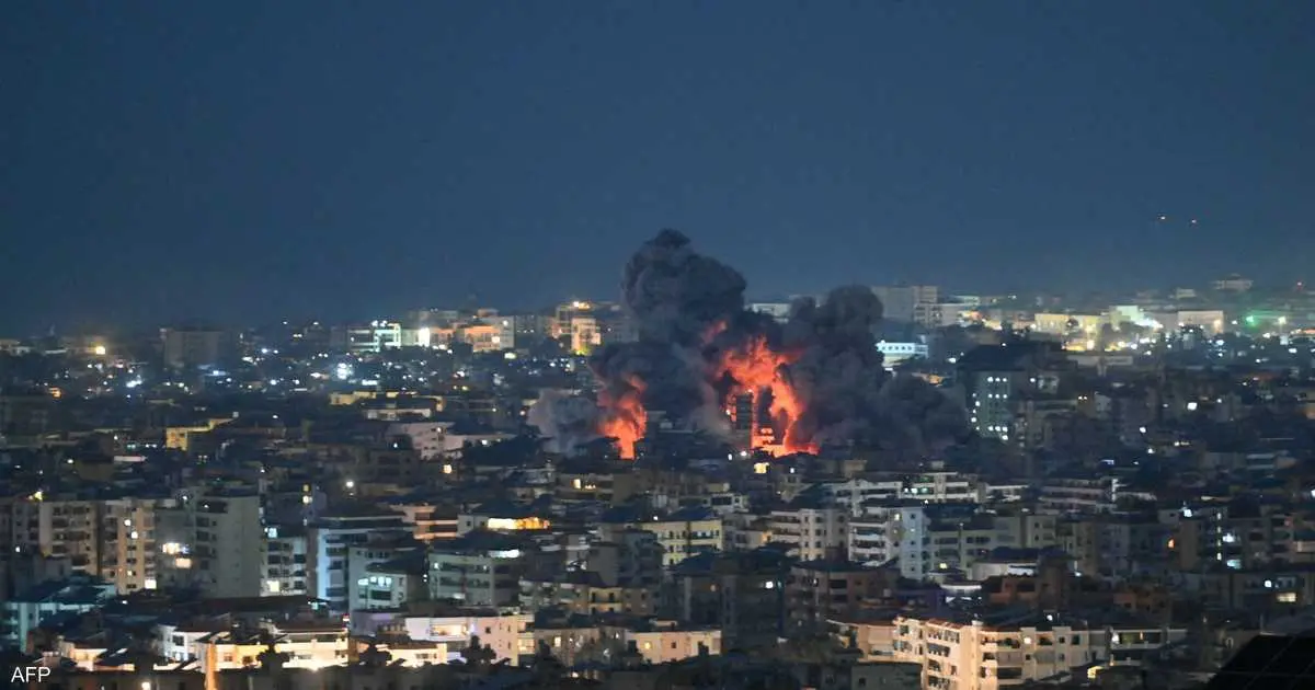 إسرائيل تهاجم أهدافا تابعة لحزب الله في بيروت