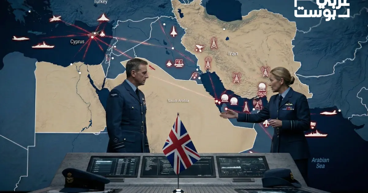 ما القواعد العسكرية التي تملكها بريطانيا أو تستخدمها كمرافق تشغيلية في المنطقة؟