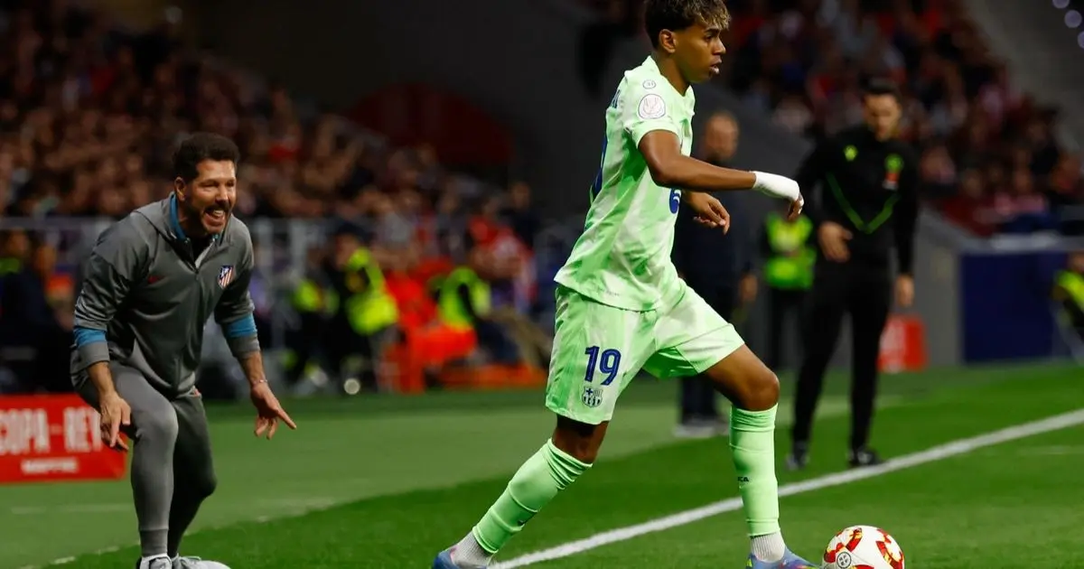 تشكيلة أتلتيكو مدريد الأساسية ضد برشلونة.. غريزمان ولوكمان وألفاريز