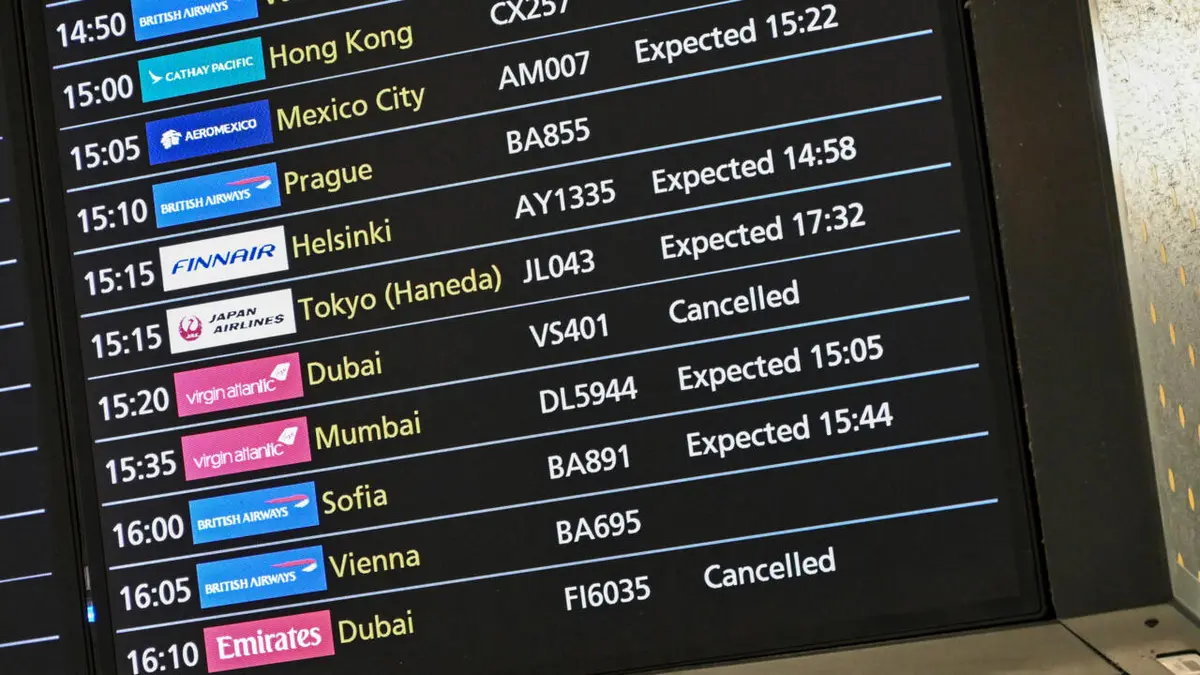 الحرب في الشرق الأوسط: إلغاء أكثر من 21300 رحلة في مطارات رئيسية بالخليج