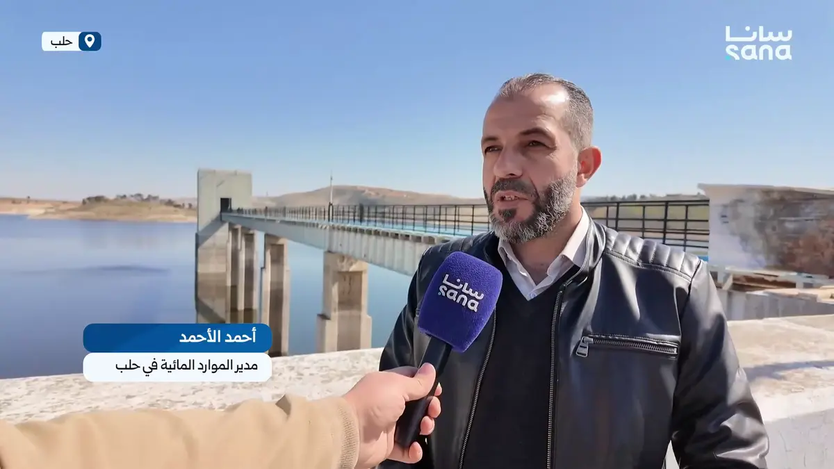 إجراءات فنية جديدة في سد ميدانكي بريف حلب لضبط منسوب المياه واستثمارها