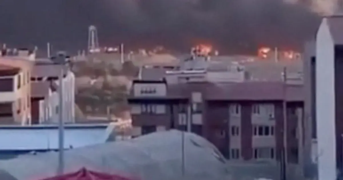 انفجارات تهز طهران مع دخول حرب أميركا وإسرائيل على إيران يومها الخامس