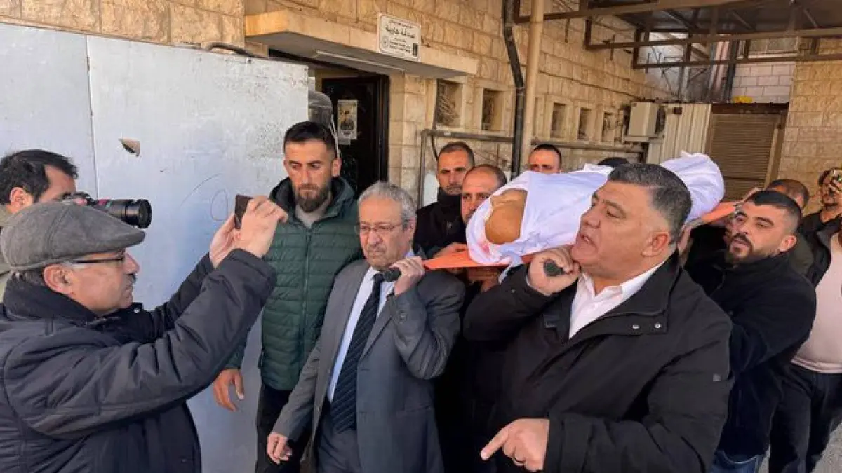 نابلس تشيع الشهيدين الشقيقين "معمر" في قريوت