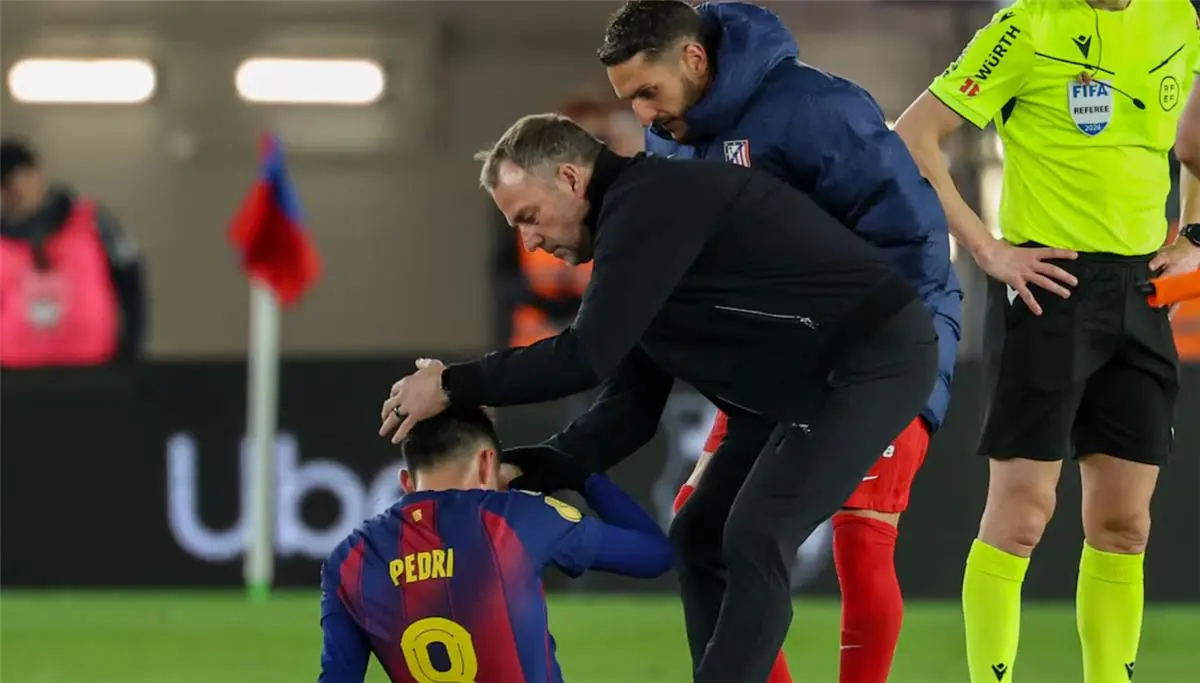 فليك: خاطرت بلاعب برشلونة أمام أتلتيكو مدريد.. وعليّ الحديث مع أطباء الفريق