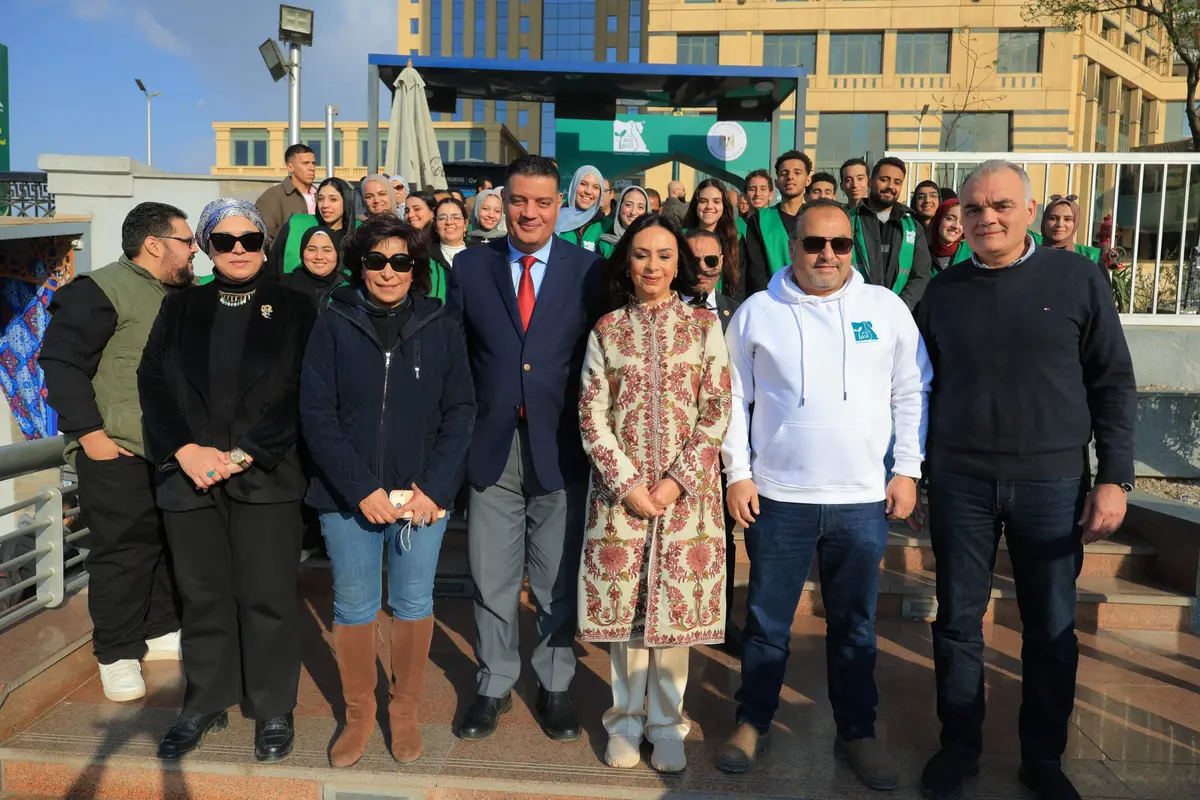 وزيرة التضامن تتفقد مائدة الإفطار الجماعي لمؤسسة «مصر الخير» لـ1500 صائم