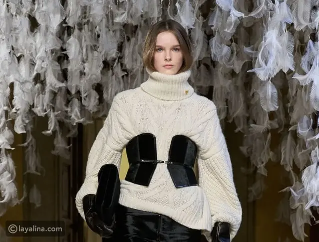 مجموعة Elisabetta Franchi خريف وشتاء 2026-2027: الأنوثة بين الصرامة الفيكتورية والحسية المعاصرة