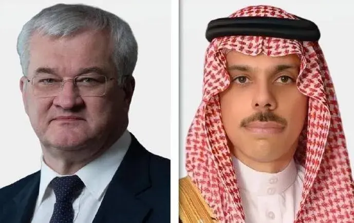 وزيرا خارجية السعودية وأوكرانيا يناقشان مستجدات المنطقة