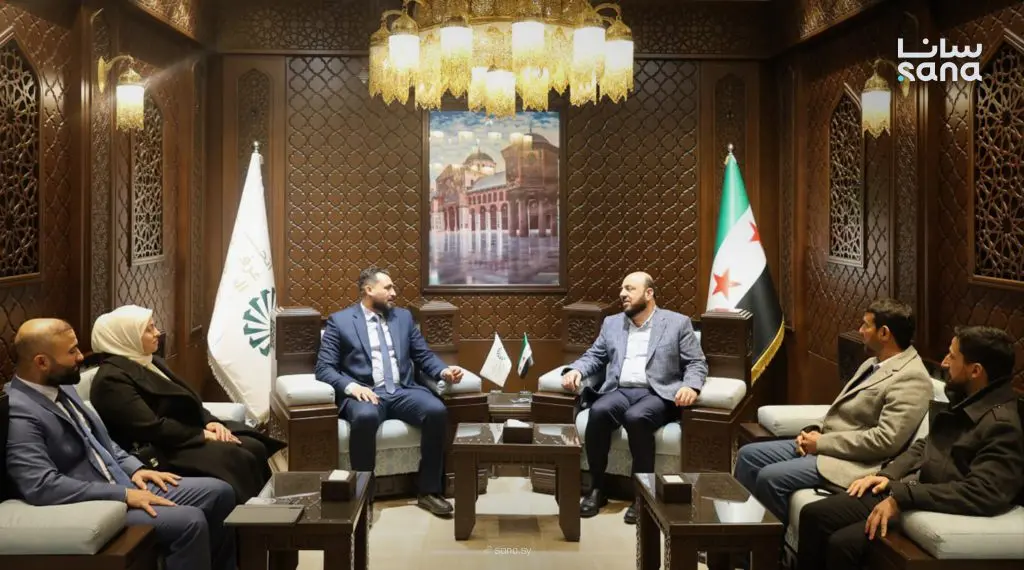 اتحاد غرف التجارة السورية ورابطة معتقلي الثورة يبحثان مجالات دعم عائلات المعتقلين