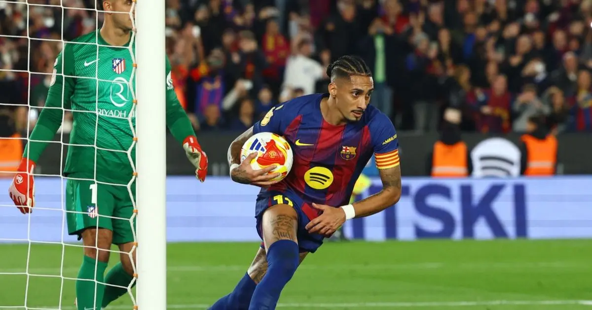 رافينيا: أنا فخور ببرشلونة ونستحق الوصول إلى نهائي كأس الملك