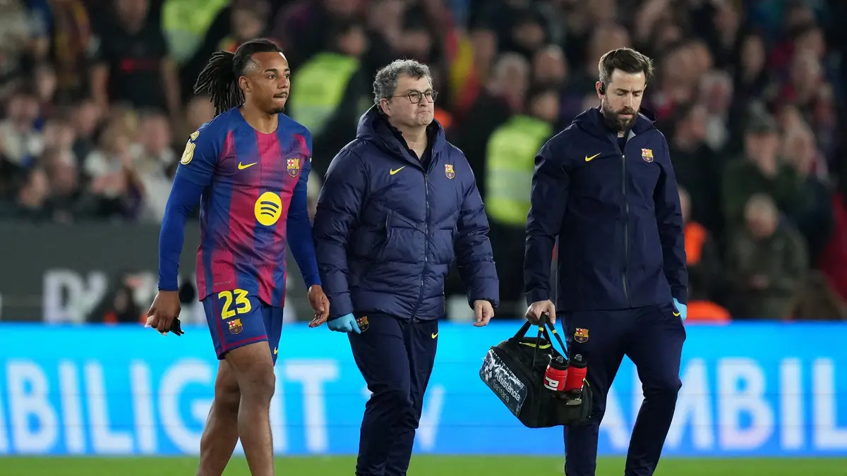 رسميًا.. برشلونة يعلن تفاصيل إصابتي كوندي وبالدي