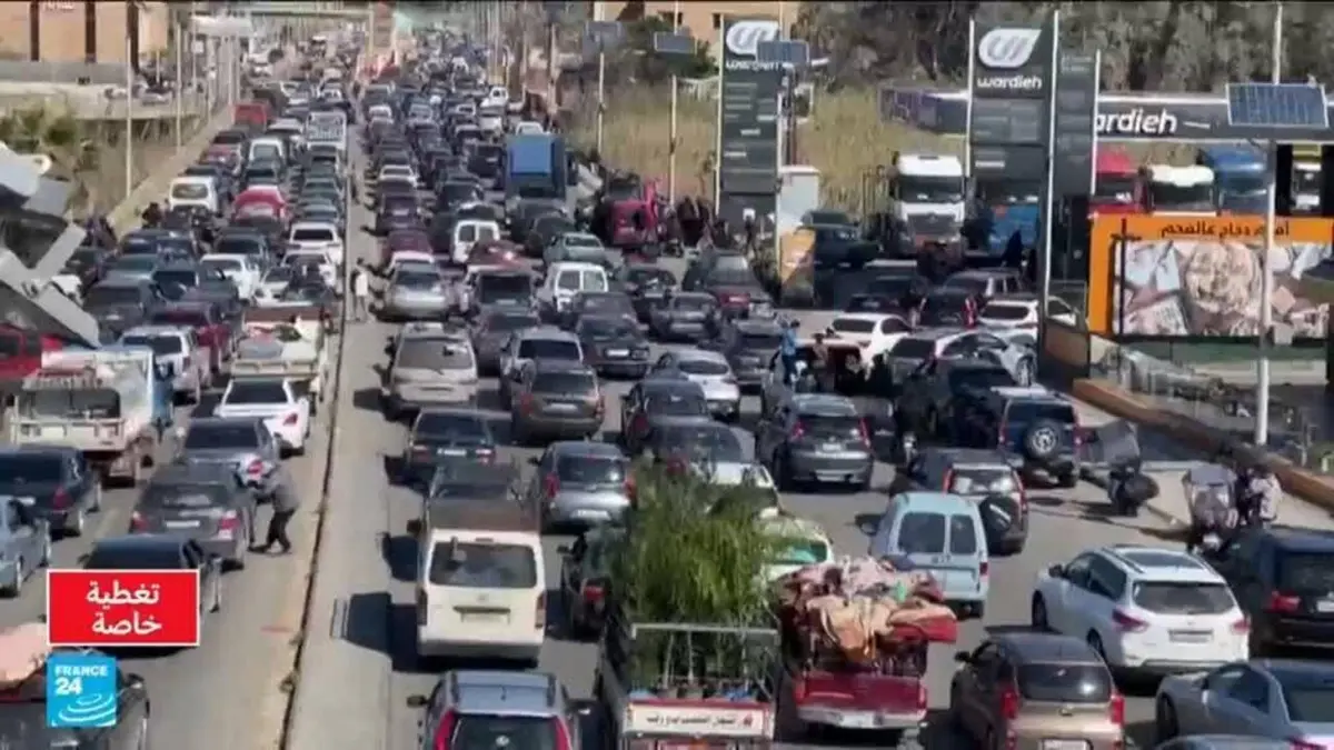 الجيش الإسرائيلي ينذر اللبنانيين القاطنين في جنوب نهر الليطاني بالتوجه شمالا