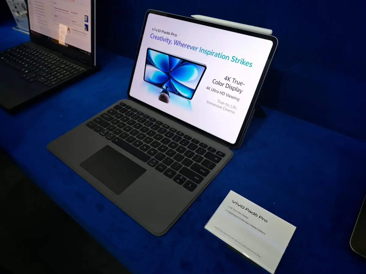 ظهور Vivo Pad 6 Pro في MWC 2026 مع معالج Snapdragon 8 Elite Gen 5