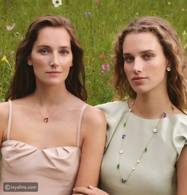 مجموعة Lucky Spring من Van Cleef & Arpels: فراشات ذهبية وأحجار كريمة تحتفي بالربيع