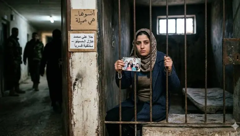 حلا الحسينو .. سبعة أشهر في غياهب سجون قسد بتهمة العمالة لتركيا
