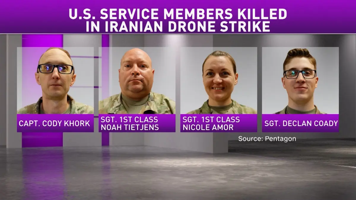 البنتاغون يكشف هوية 4 من الجنود الأمريكيي الذين قتلوا في الكويت
