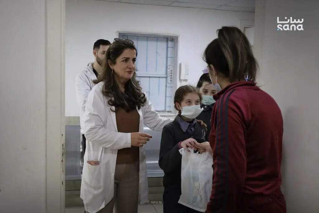مبادرة طلابية لتوزيع الهدايا على المرضى في مشفى الأطفال بطرطوس