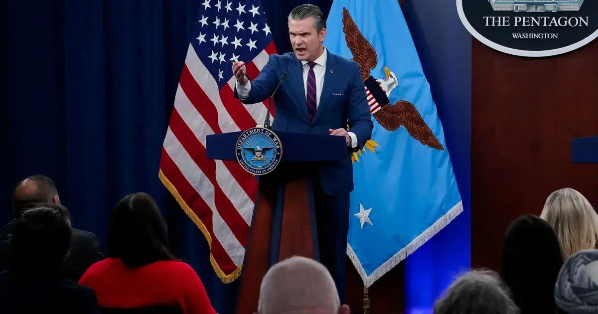 وزير الحرب الأميركي: الولايات المتحدة تنتصر في حربها ضد إيران